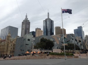 Fed Square. Happening.